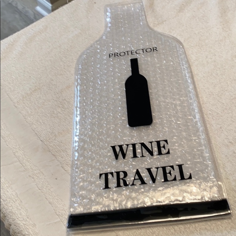 Wine Travel Protector reusable carry bag